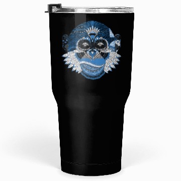 Discover Monkey Mandala Art Tumblers 30 Oz