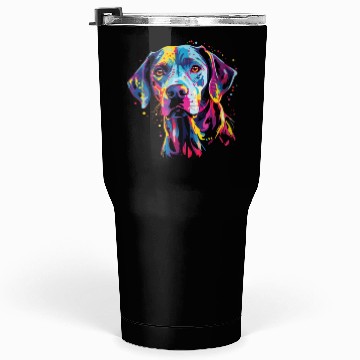 Discover Watercolor Colorful Dalmatian Tumblers 30 Oz