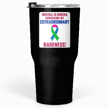 Discover Rare Disease Awareness Embrace Extraordinary Tumblers 30 Oz
