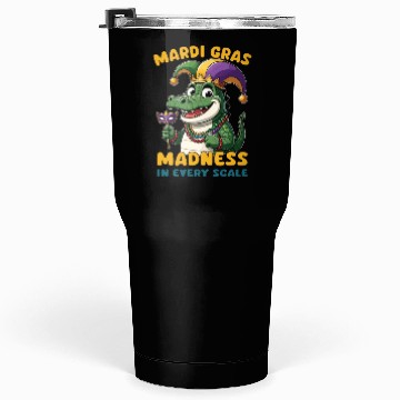 Discover Mardi Gras Crocodile Masquerade Lover Tumblers 30 Oz
