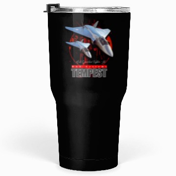 Discover BAE Systems Tempest Next-Generation Fighter Jet Tumblers 30 Oz