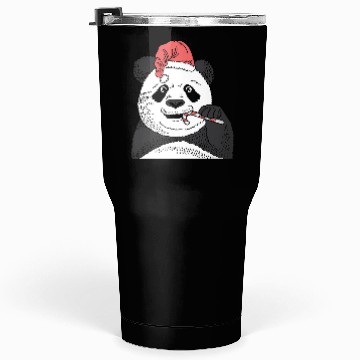 Discover Panda Candy Cane Pastry Maker Gift Tumblers 30 Oz