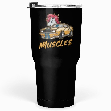 Discover Pony car with muscles Tumblers 30 Oz