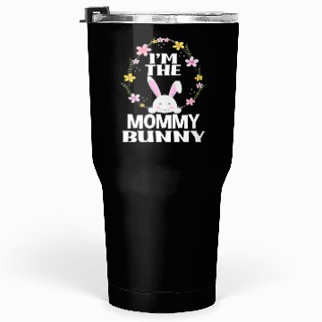 Discover I Am Mommy Easter Bunny Flower Wreath Easter Tumblers 30 Oz