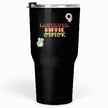 Discover Aromatherapy Lavender Hippie Chick Tumblers 30 Oz