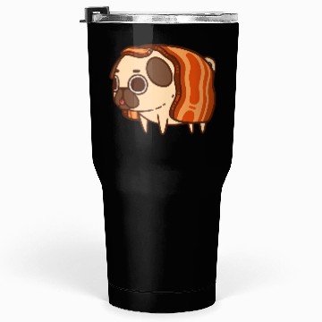 Discover Bacon Square Tumblers 30 Oz