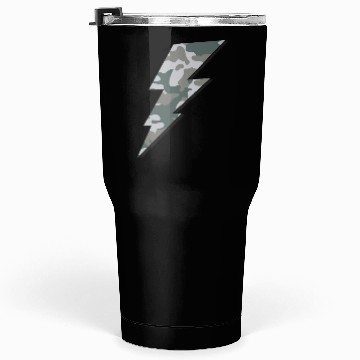 Discover Camo Bolt Tumblers 30 Oz