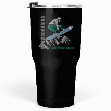 Discover Snowboarding 1 Tumblers 30 Oz