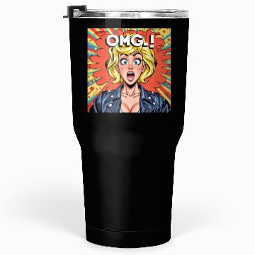 Discover OMG Funny comics Tumblers 30 Oz