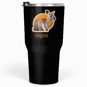 Discover kangaroo animal design Tumblers 30 Oz