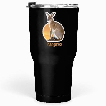 Discover cute kangaroo animal Tumblers 30 Oz