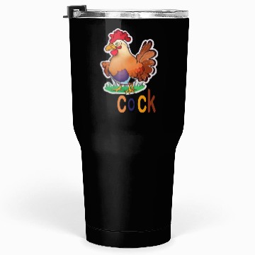 Discover cute cock animal Tumblers 30 Oz