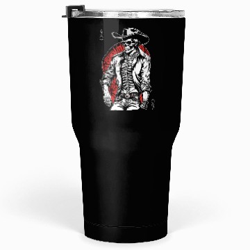 Discover Weird Wild West: Aces High Skeleton Cowboy Tumblers 30 Oz