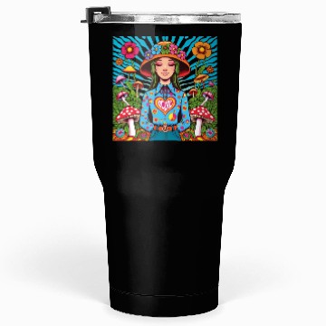 Discover Mushroom 70 s Tumblers 30 Oz