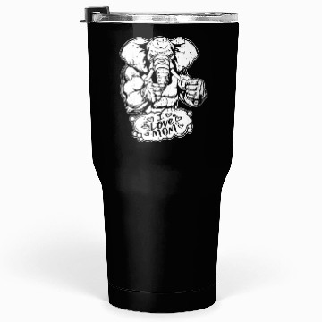 Discover Elephant I Love Mom Tumblers 30 Oz