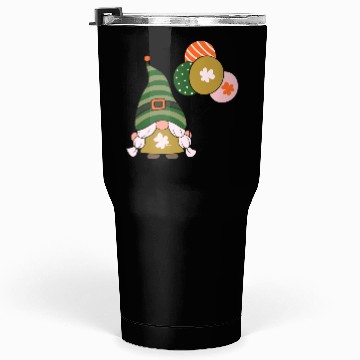 Discover Lucky Irish girl gnome Tumblers 30 Oz