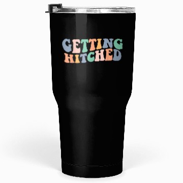 Discover Groovy Getting Hitched Bachelorette Party Tumblers 30 Oz