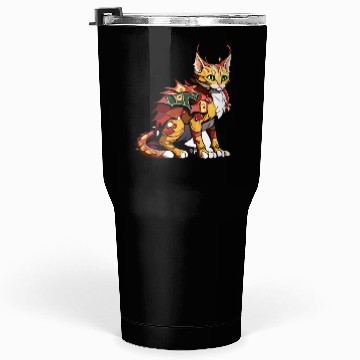 Discover dragon cat Tumblers 30 Oz