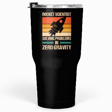 Discover Rocket Scientist Retro Zero Gravity Vintage Tumblers 30 Oz