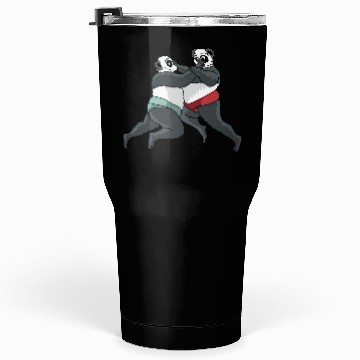 Discover Panda Wrestler Pun Maker Gift Tumblers 30 Oz