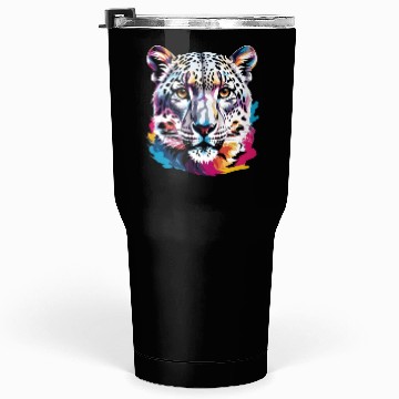 Discover Snow leopard Tumblers 30 Oz