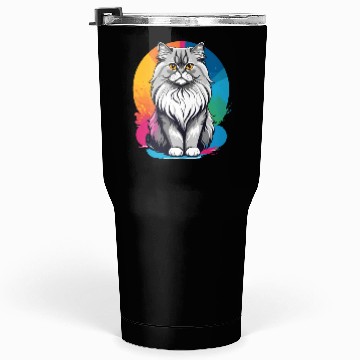 Discover Persian Cat Tumblers 30 Oz