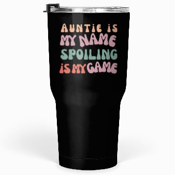 Discover Aunt, Aunt Gift, Auntie Tumblers 30 Oz, AUNT Established