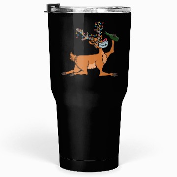 Discover Drunk Reindeer Party-goer Gift Tumblers 30 Oz