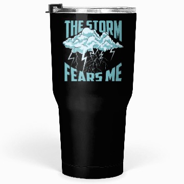 Discover Storm Fears Me Content Creator Gift Tumblers 30 Oz