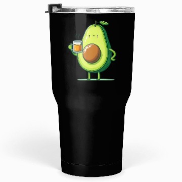 Discover Tea Time Avocado Tumblers 30 Oz