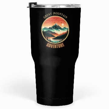 Discover Great Mountain Adventure Tumblers 30 Oz