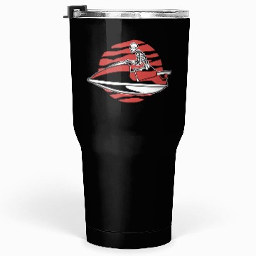 Discover Skeleton Jet Ski Rider Jet Ski Racer Tumblers 30 Oz