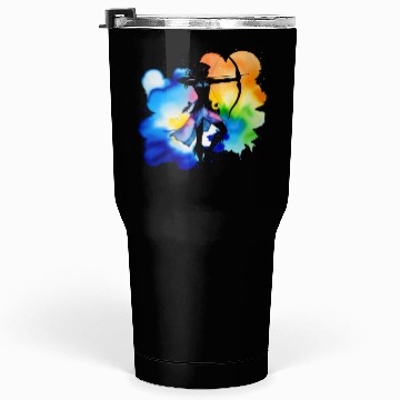 Discover Color splash zodiac: Sagittarius Tumblers 30 Oz