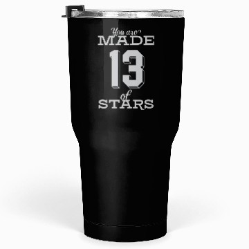 Discover Celestial Origin Number Thirteen Star Design Tumblers 30 Oz