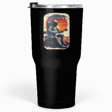 Discover Astronaut Guitar Player Space Music Lover Tumblers 30 Oz