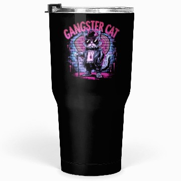 Discover GANGSTER CAT Tumblers 30 Oz