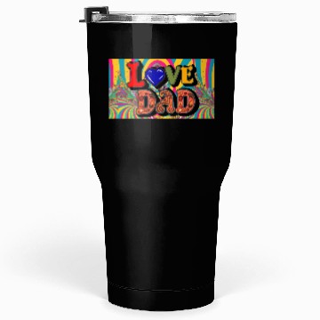 Discover Love Dad Sticker Tumblers 30 Oz
