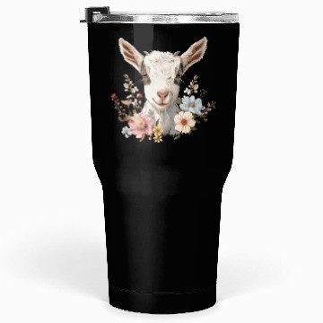 Discover Goat Flowers Farmer Gift Tumblers 30 Oz