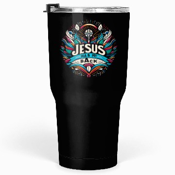 Discover Jesus Has My Back 27 Tumblers 30 Oz