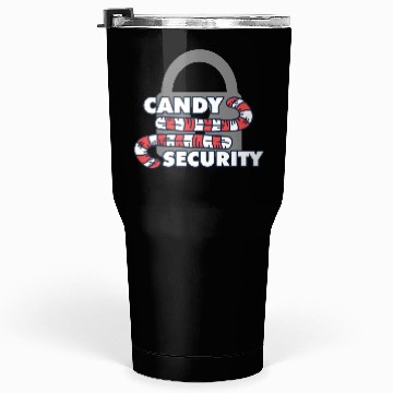 Discover Candy Security Mom Dad Matching Birthday Costume Tumblers 30 Oz