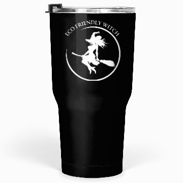 Discover Eco-Friendly Witch: Fly Green Tumblers 30 Oz