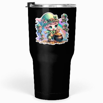 Discover Saint Patrick's Day Chibi Leprechauns Tumblers 30 Oz