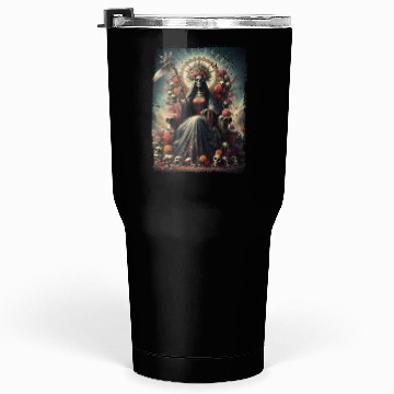 Discover La Santa Muerte Saint Death Tumblers 30 Oz