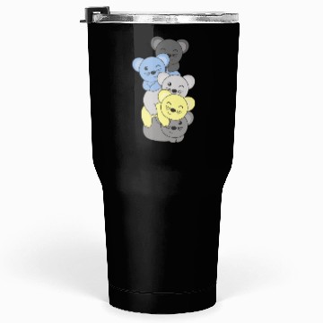 Discover Periboy Flag Pride Lgbtq Cute Mouse Stack Tumblers 30 Oz