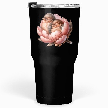 Discover Birds Sleeping In Flower Tumblers 30 Oz