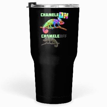 Discover ChameleON ChameleOFF | Social Chameleon Tumblers 30 Oz