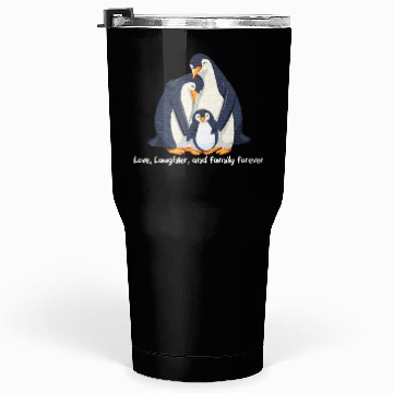 Discover Penguin Family Tumblers 30 Oz