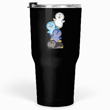 Discover Transmasc Flag Pride Lgbtq Cute Penguin Tumblers 30 Oz