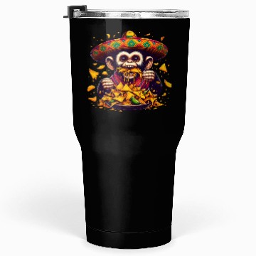 Discover Cinco de Mayo Monkey Tumblers 30 Oz