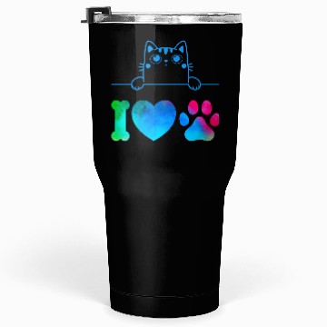 Discover i love cat Tumblers 30 Oz